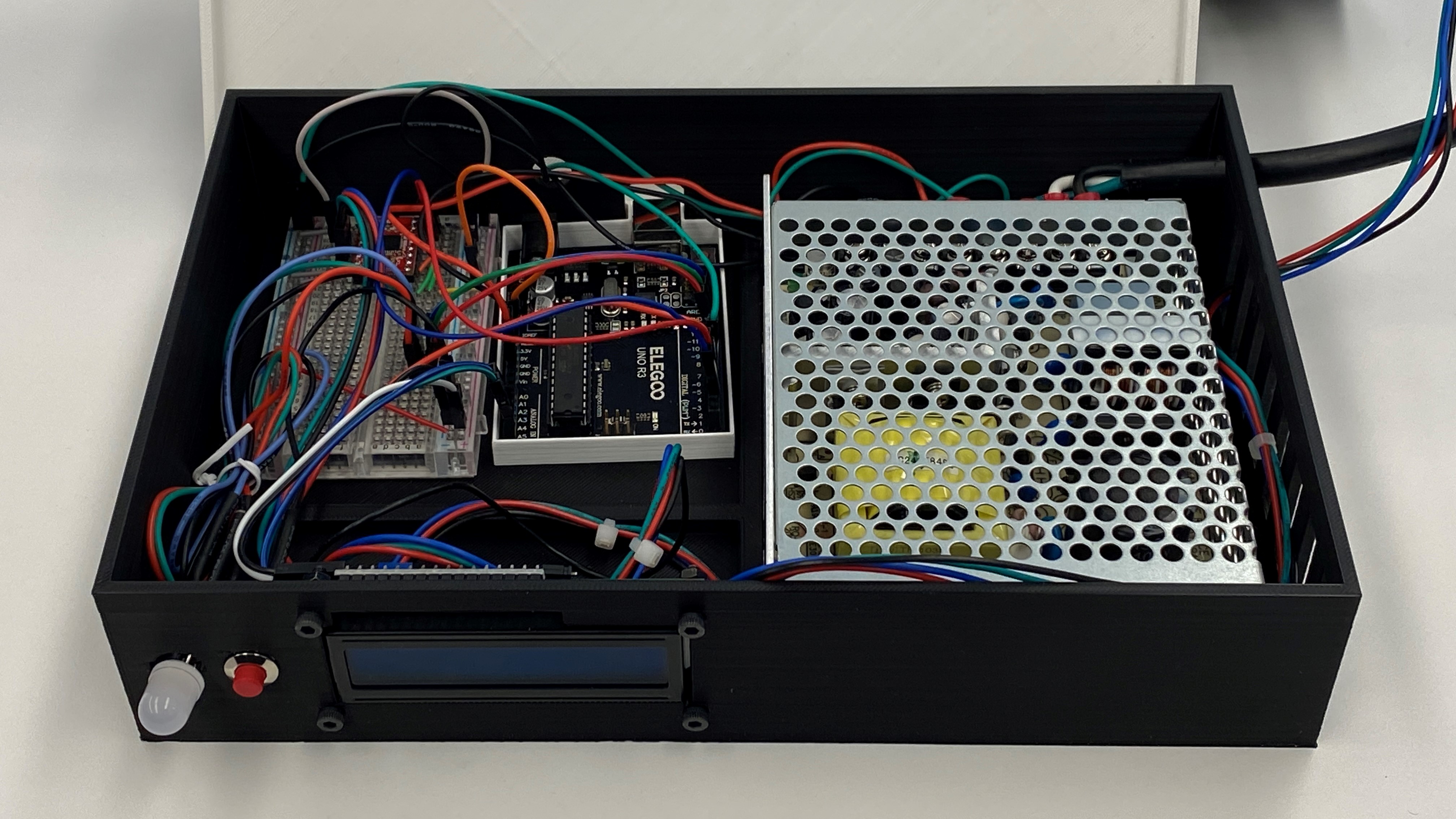 Syringe Pump Wiring as Produced