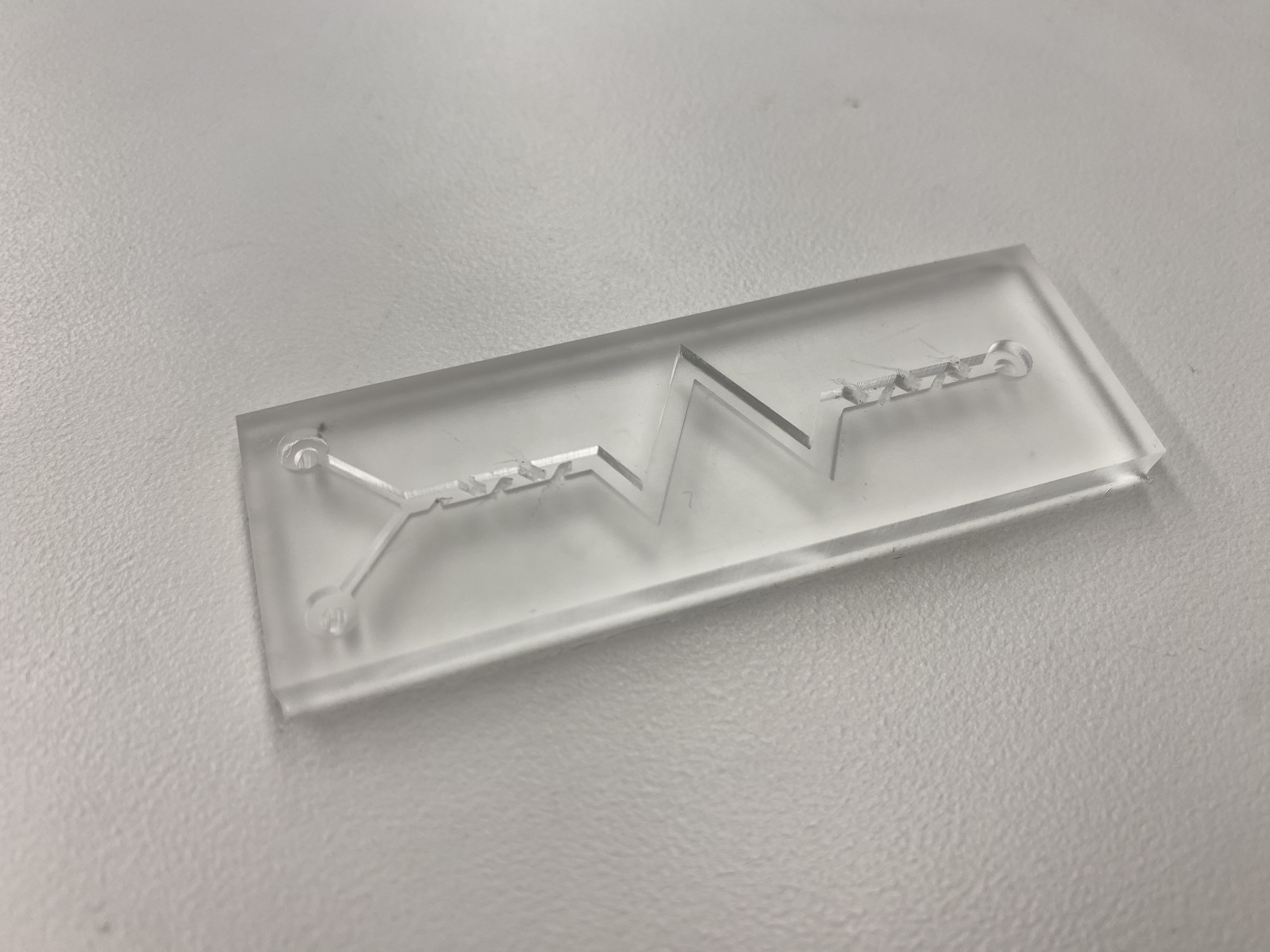 Manufactured MicroFluidic Device